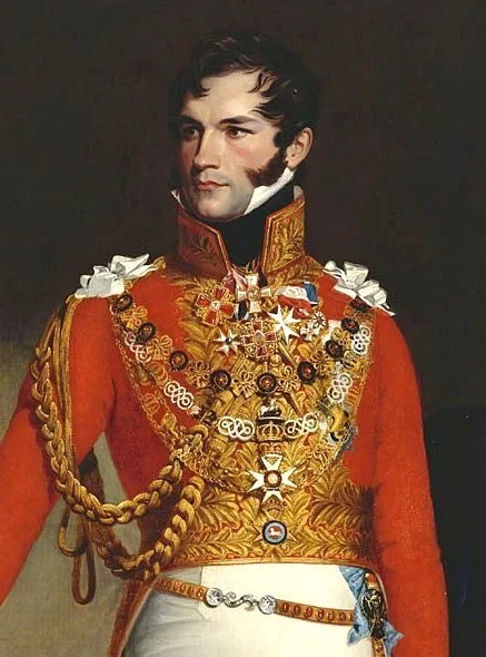 Leopold painted as King of the Belgians. 