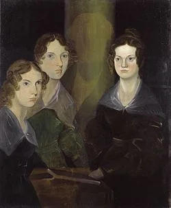 Anne, Emily, and Charlotte Bronte, painted by their brother Branwell. 