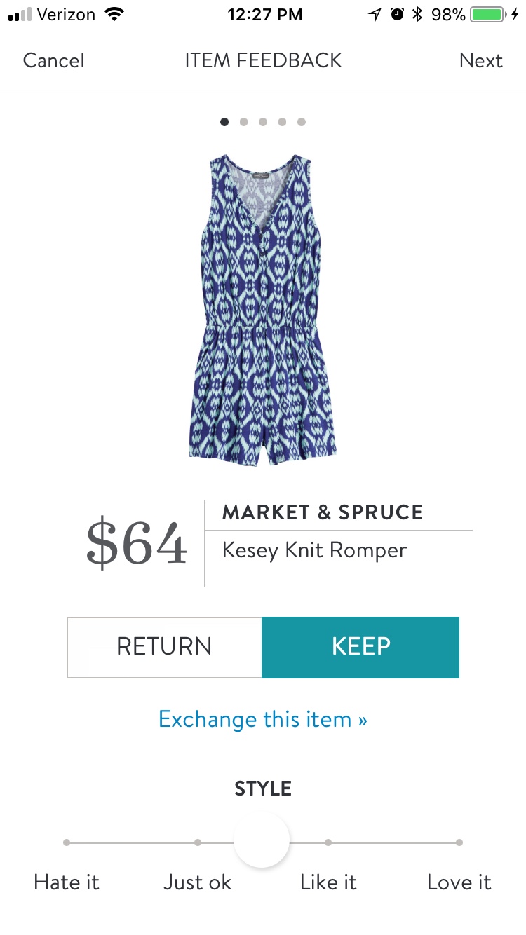 Stitch Fix Box No. 5--what happens when you're not happy with your ...