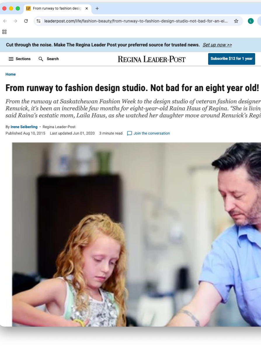 Regina Leader Post. 2015.