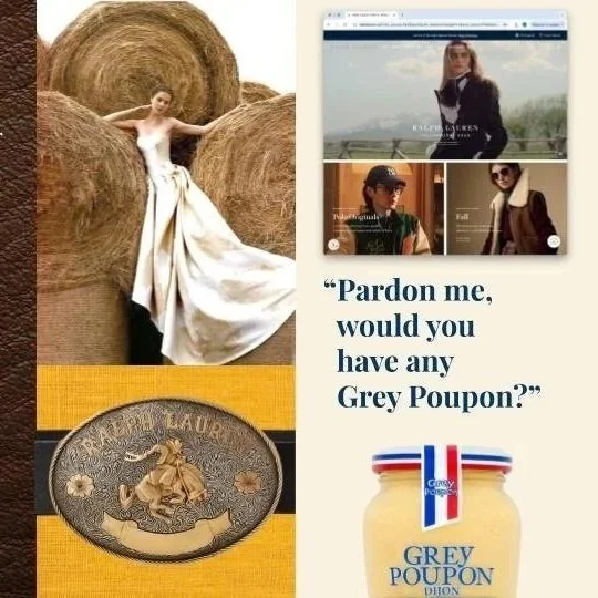 Ralph Lauren x Grey Poupon