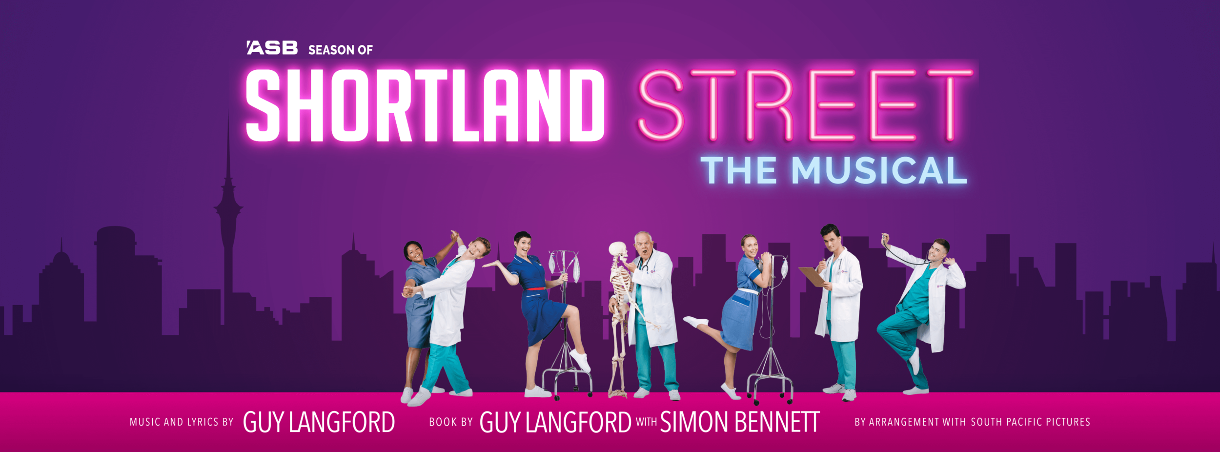 Join Dr Ropata and Dr Warner live on stage for this affectionate parody of our iconic Kiwi TV drama. Whether you never miss a night of Shorty Street or have never seen an episode, the ASB season of Shortland Street – The Musical is for anyone who loves a hilarious night out, a lively musical or a rollicking good Christmas panto. The ASB season of Shortland Street - The Musical will be an unforgettable night out of side-splitting Kiwi farce and gut-busting musical numbers that will jump-start your heart. Salute a Kiwi pop culture institution by booking now for this outrageous end-of-year spectacle. It's hands down the most fun you'll have at the theatre all year! For more information visit shortlandstreetthemusical.co.nz