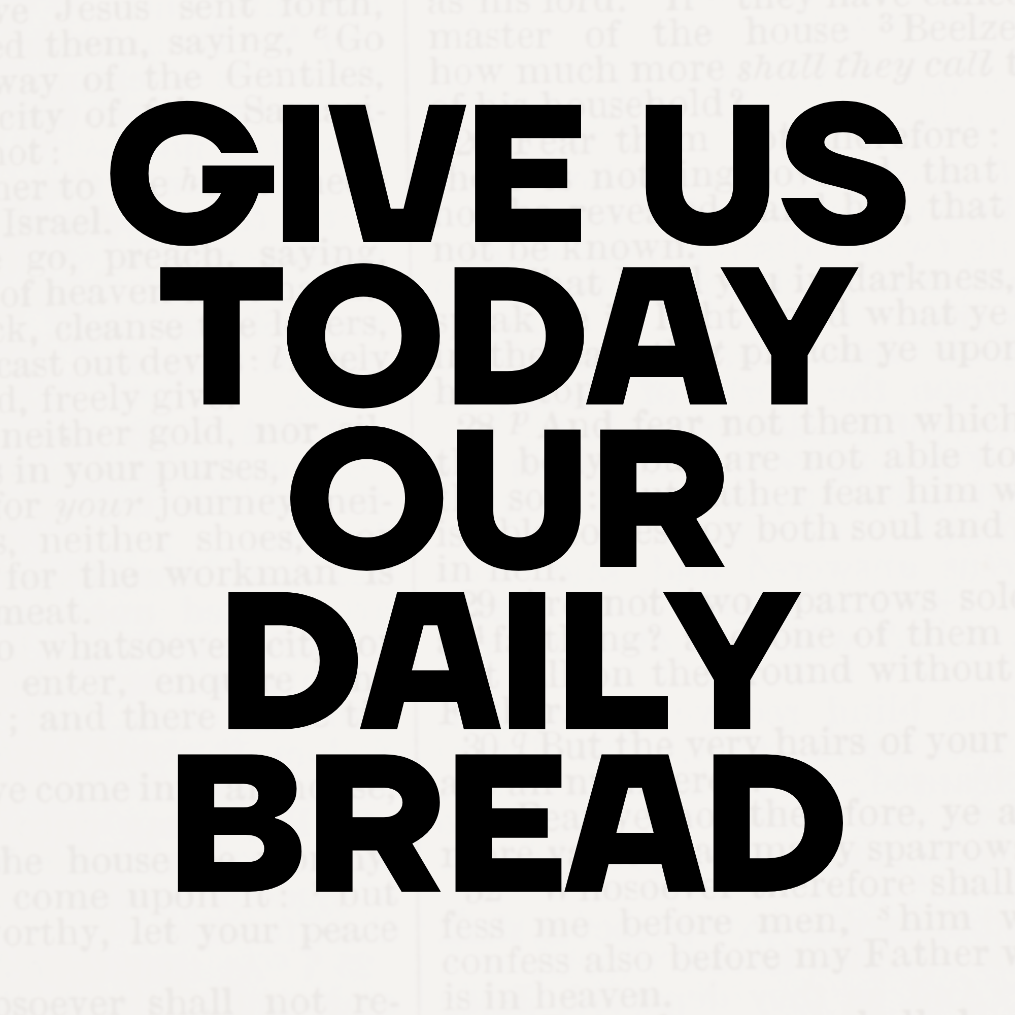 God is our Provider &amp; Sustainer&nbsp;