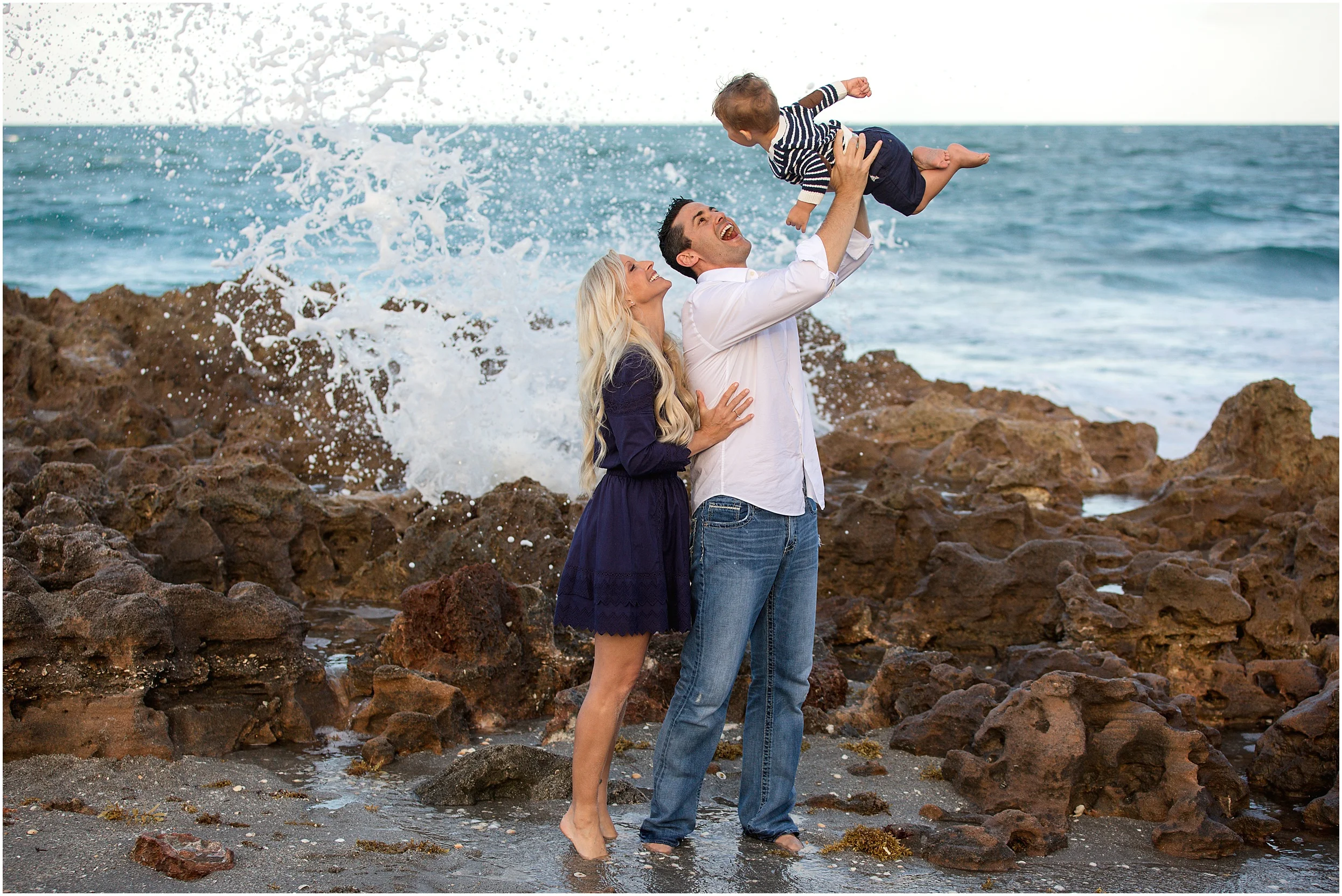 Jupiter Family Photographer: The A Family's Beach Session