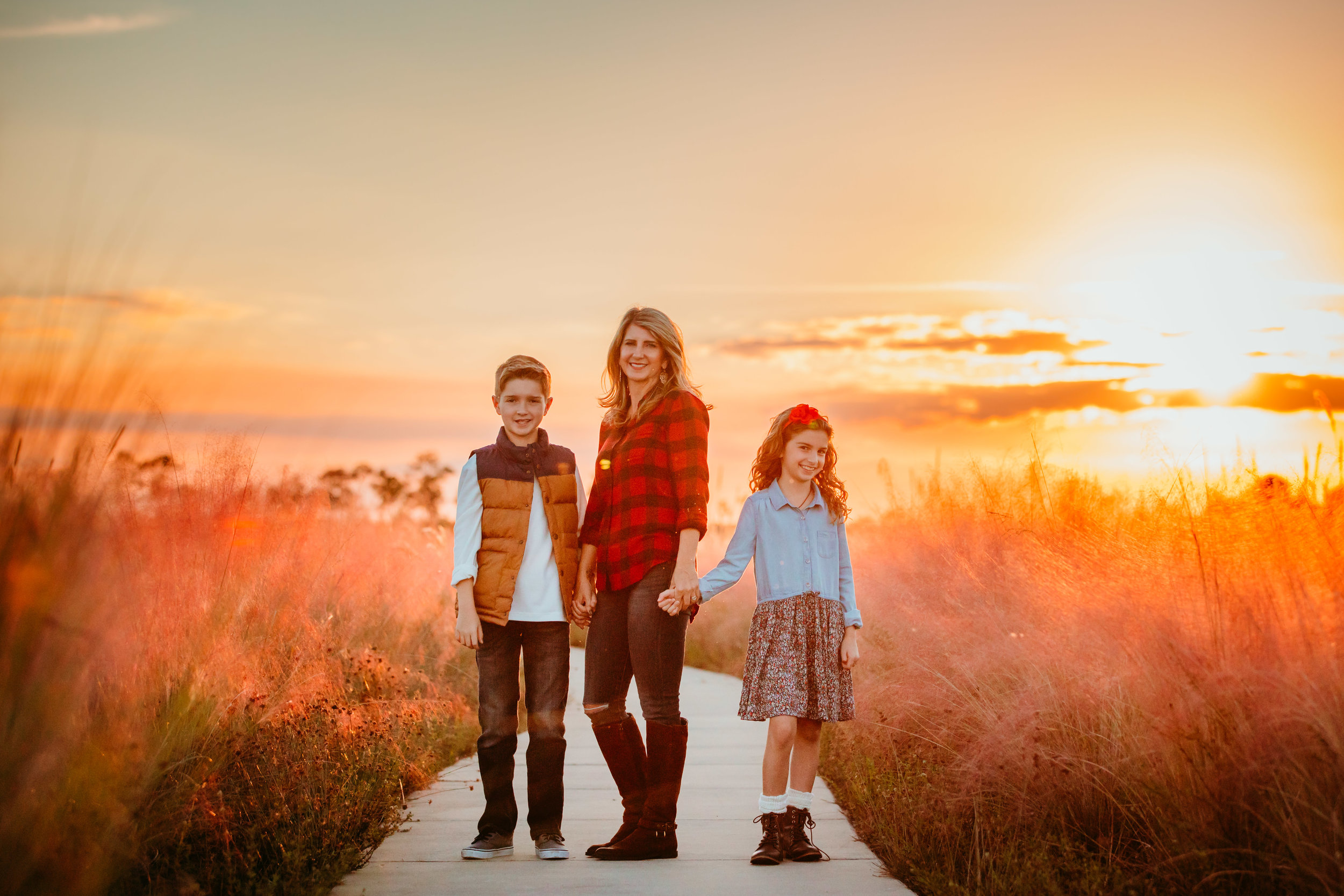 Jupiter Family Photographer: Jupiter Farms Sunset Family Session