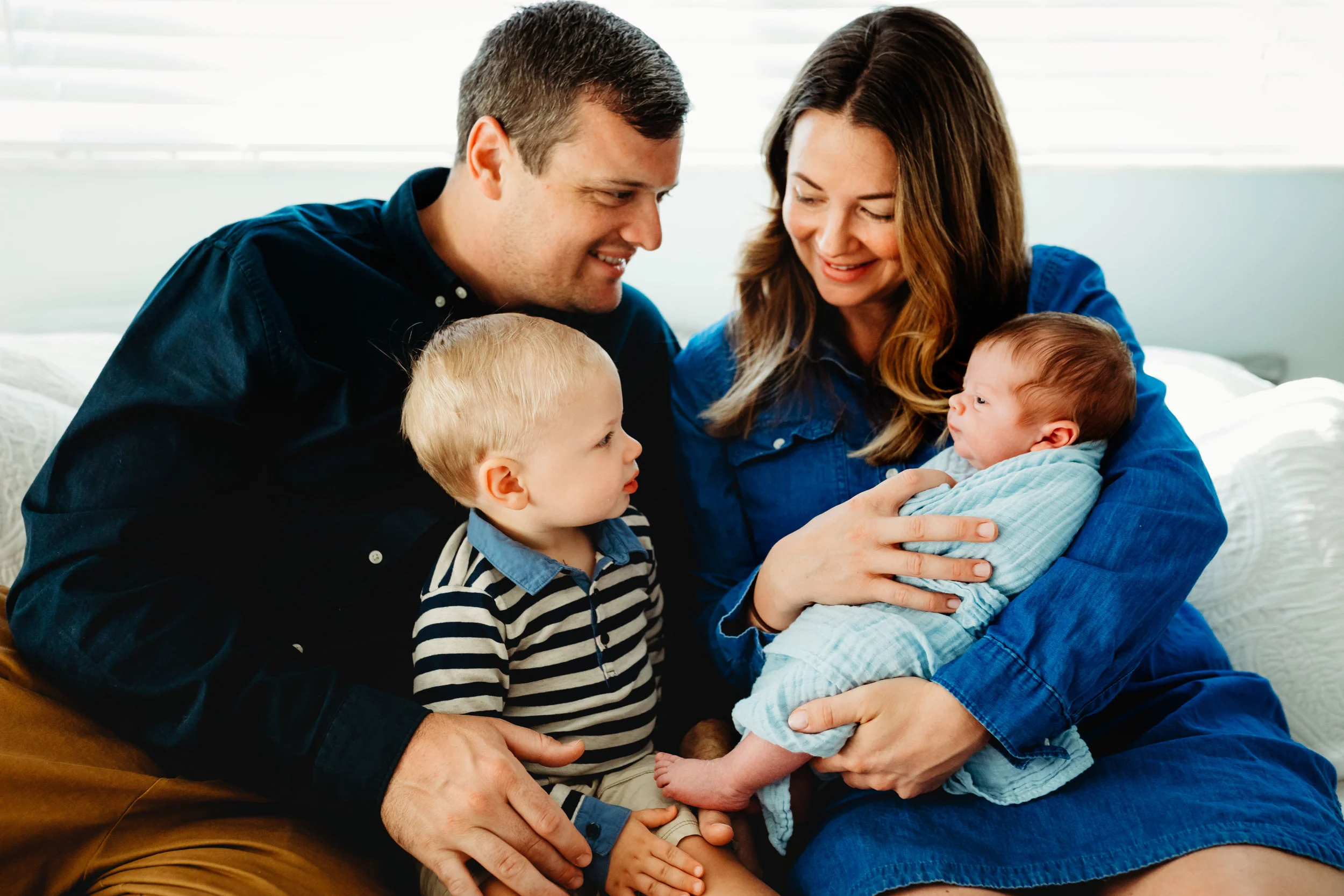 Palm Beach Photographer: In-Home Lifestyle Newborn Session