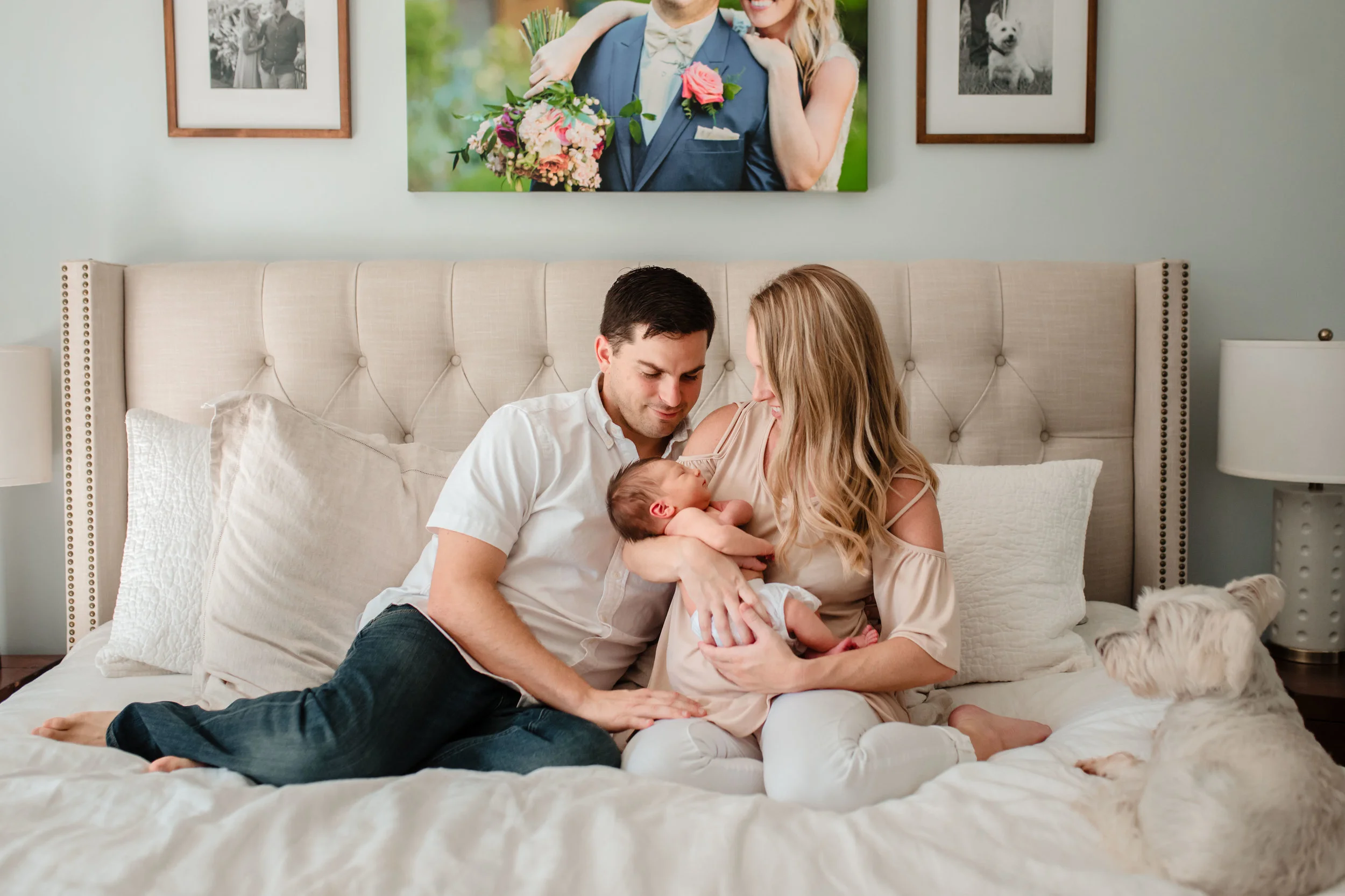 Jupiter Newborn Photographer: The F Family's In-Home Lifestyle Newborn Session