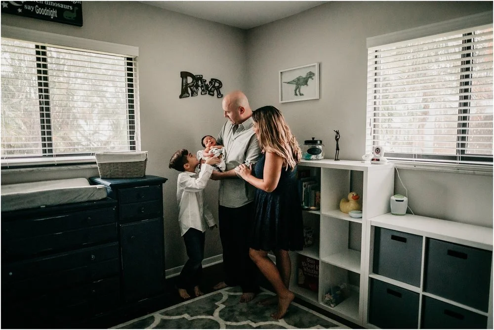 Jupiter Newborn Photographer: Baby Riley's In-Home Lifestyle Newborn Session