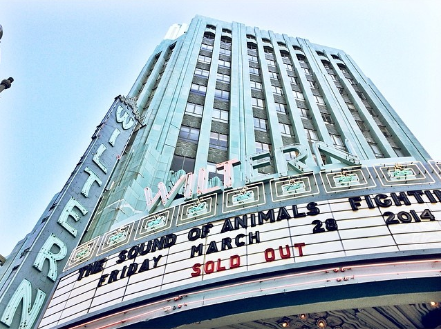 The home of my favorite music venue AND one of the most beautiful art deco buildings in LA!