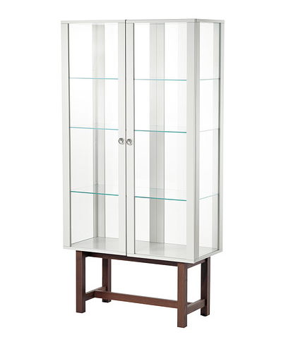 Glass-door Cabinet $429