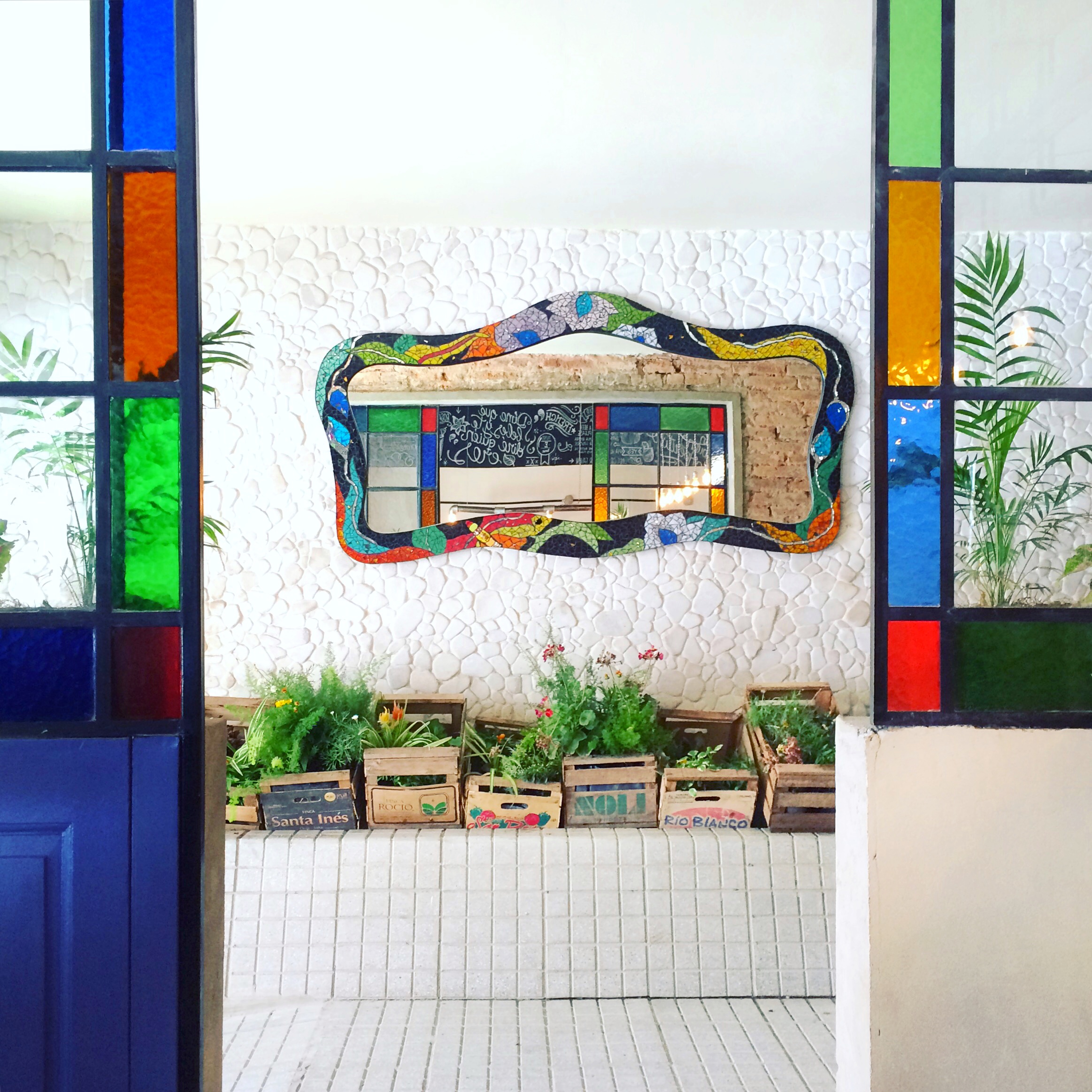 New restaurant in Rosario with cute decor called MALALA.