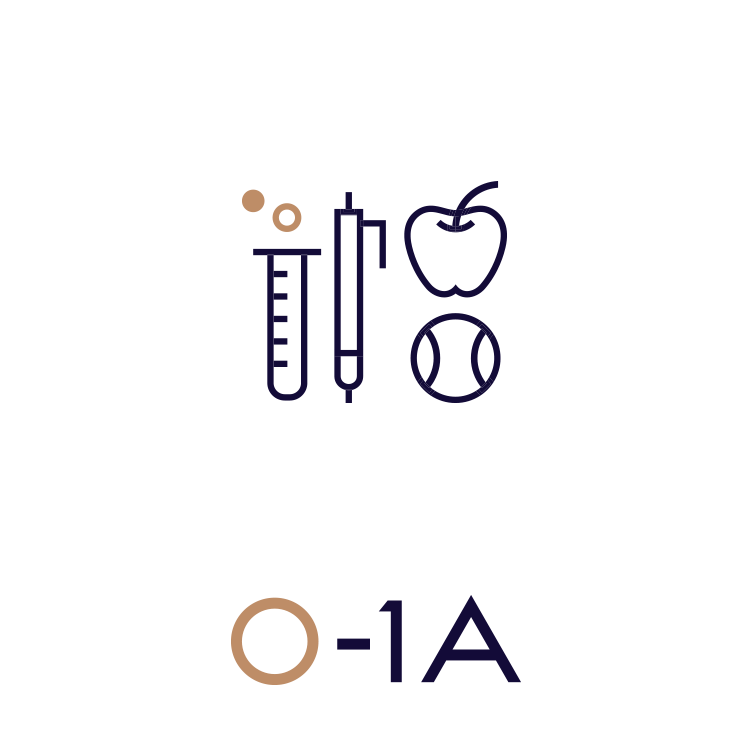 O-1A VISA - For extraordinary ability in the sciences, education, business, or athletics