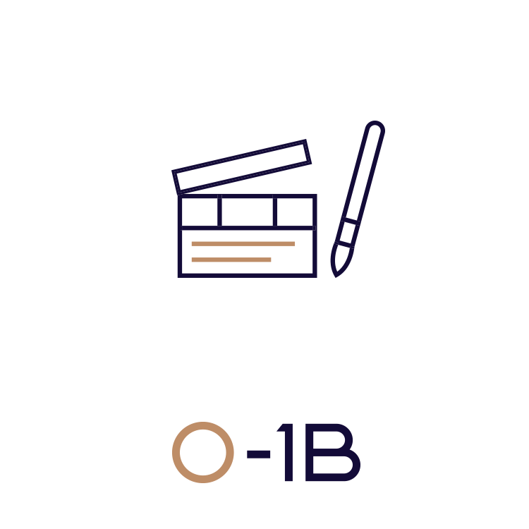 O-1B VISA - For extraordinary ability in the arts or extraordinary achievement in motion picture or television industry