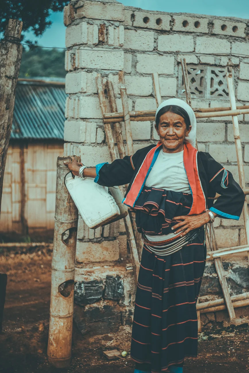 Palaung lady in Mehan