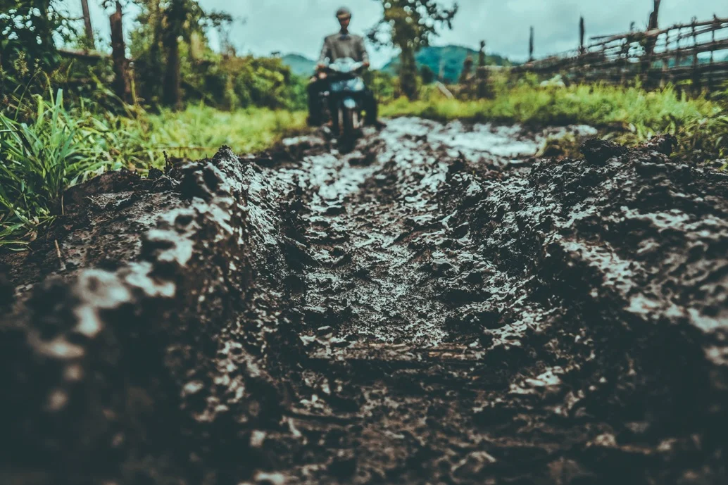 Muddy trails