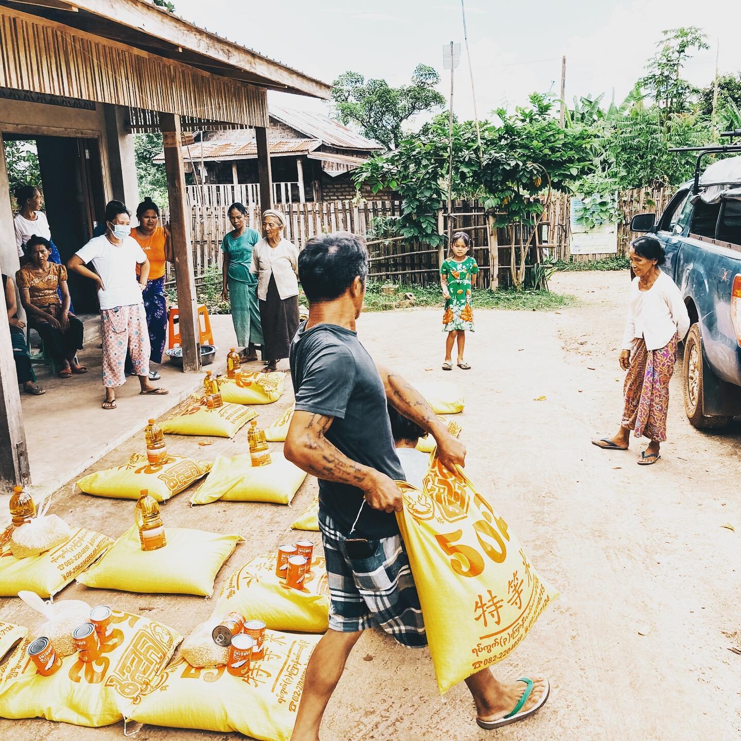 No tourism potential anymore so we shift our focus to creating opportunity in other ways.

These days with the instability and Covid lockdowns in Lashio, less opportunity means many are going hungry.  Many communities we&rsquo;ve worked with for year