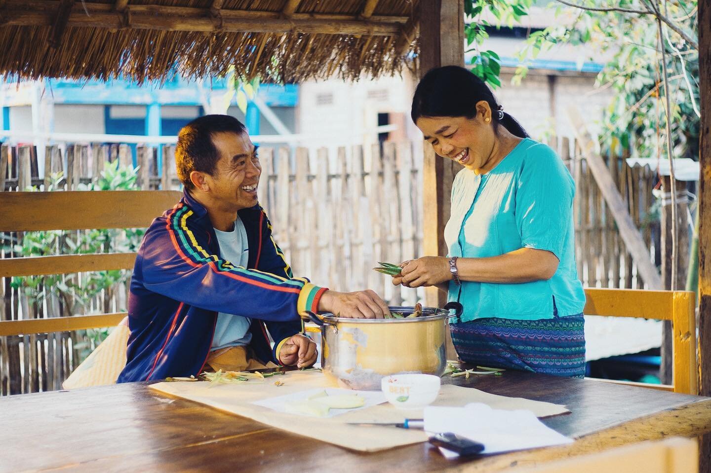 For those who have been on trips with MAO, most have stopped in a small Shan village and been greeted by Sai San Ore and Nang Mya Oun, the husband and wife who are leaders for the village, our hosts for dinner and breakfast, and allow us to stay in t