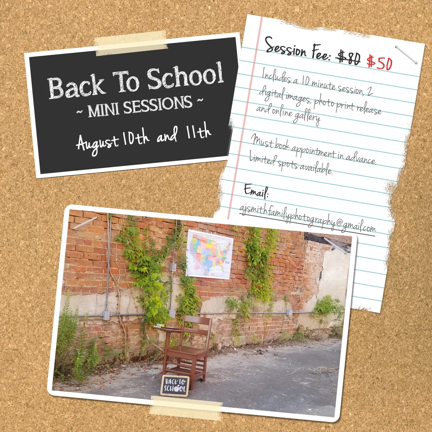 Back to School Mini Sessions