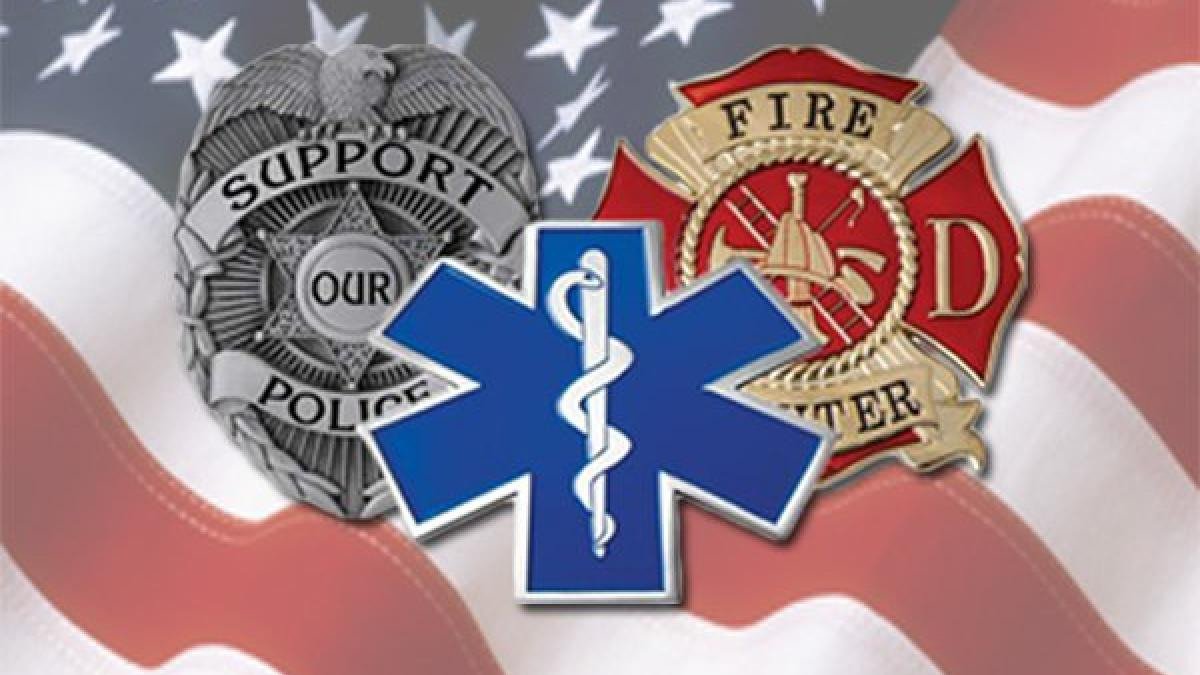 First Responders Appreciation Sessions