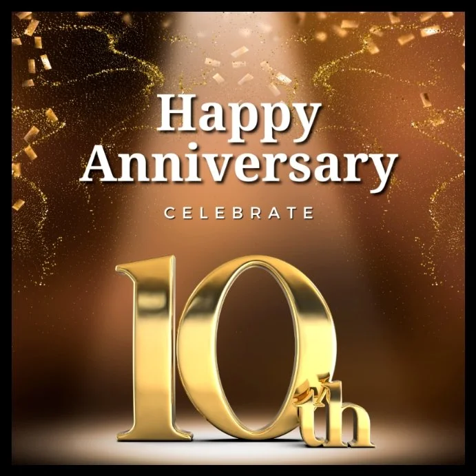 10 Year Anniversary Sale