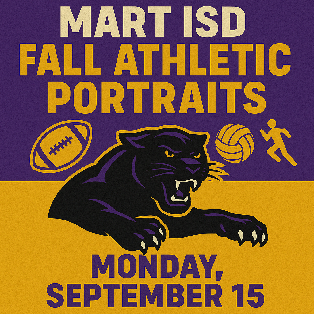 Mart ISD Fall Athletic Portrait Day