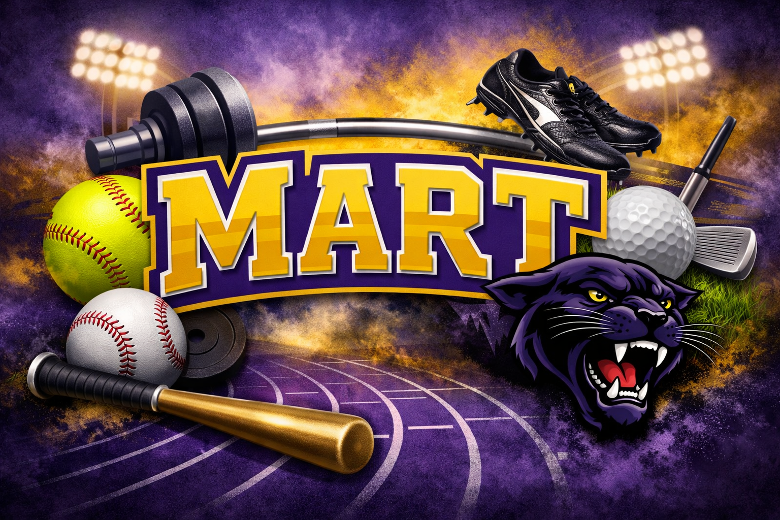 Mart JH/HS Spring Athletic Portrait Day