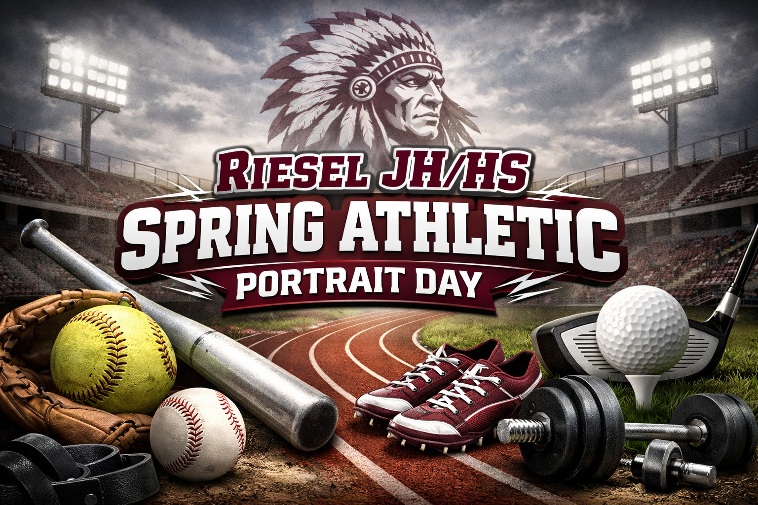 Riesel JH/HS Spring Athletic Portrait Day