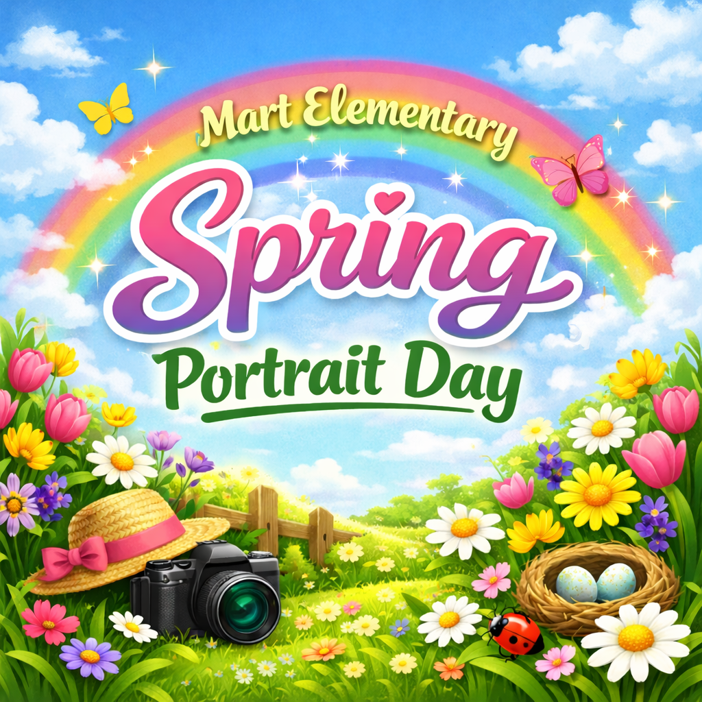 Mart Elementary Spring Portrait Days 