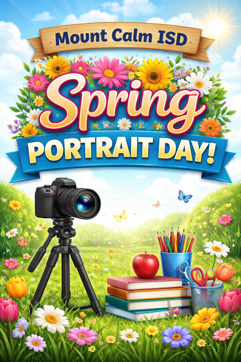Mount Calm ISD Spring Portrait Day 