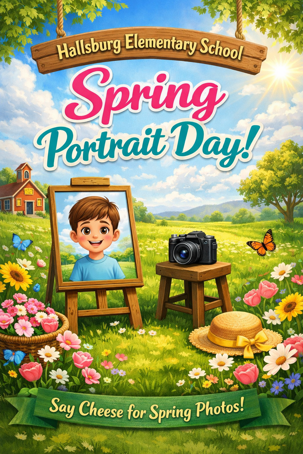 Hallsburg Elementary Spring Portrait Day