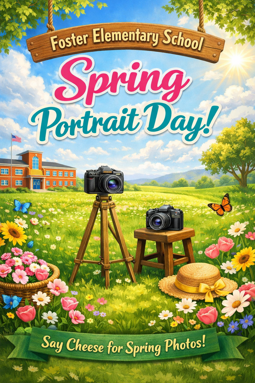 Foster Elementary Spring Portrait Day