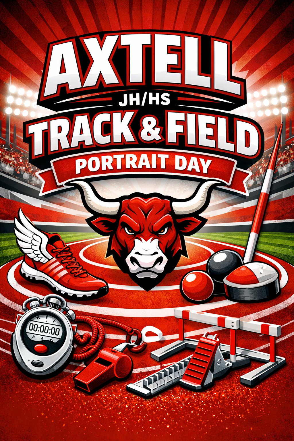 Axtell JH/HS Track &amp; Field Portrait Day 