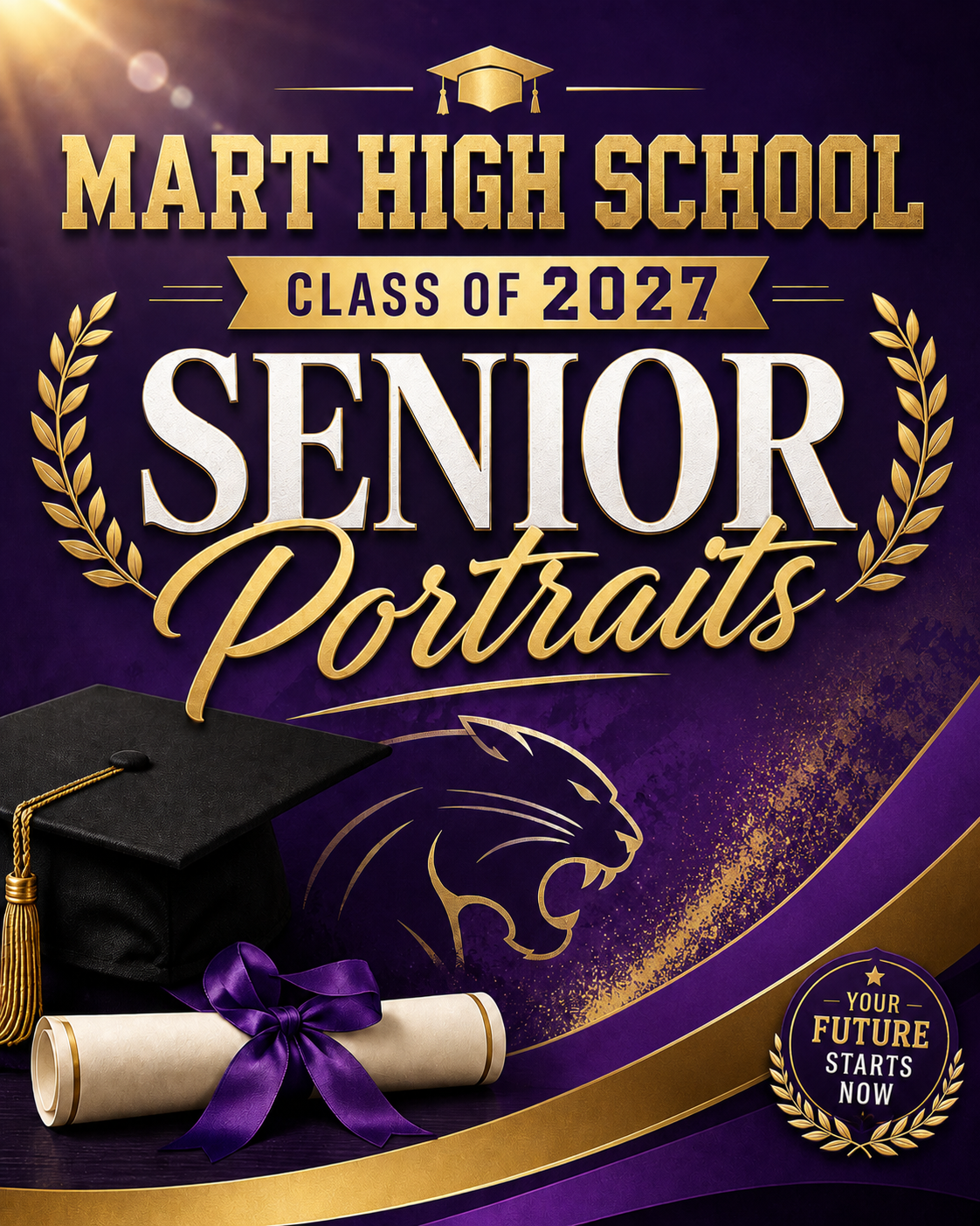 Mart Senior Portraits - Class of 2027
