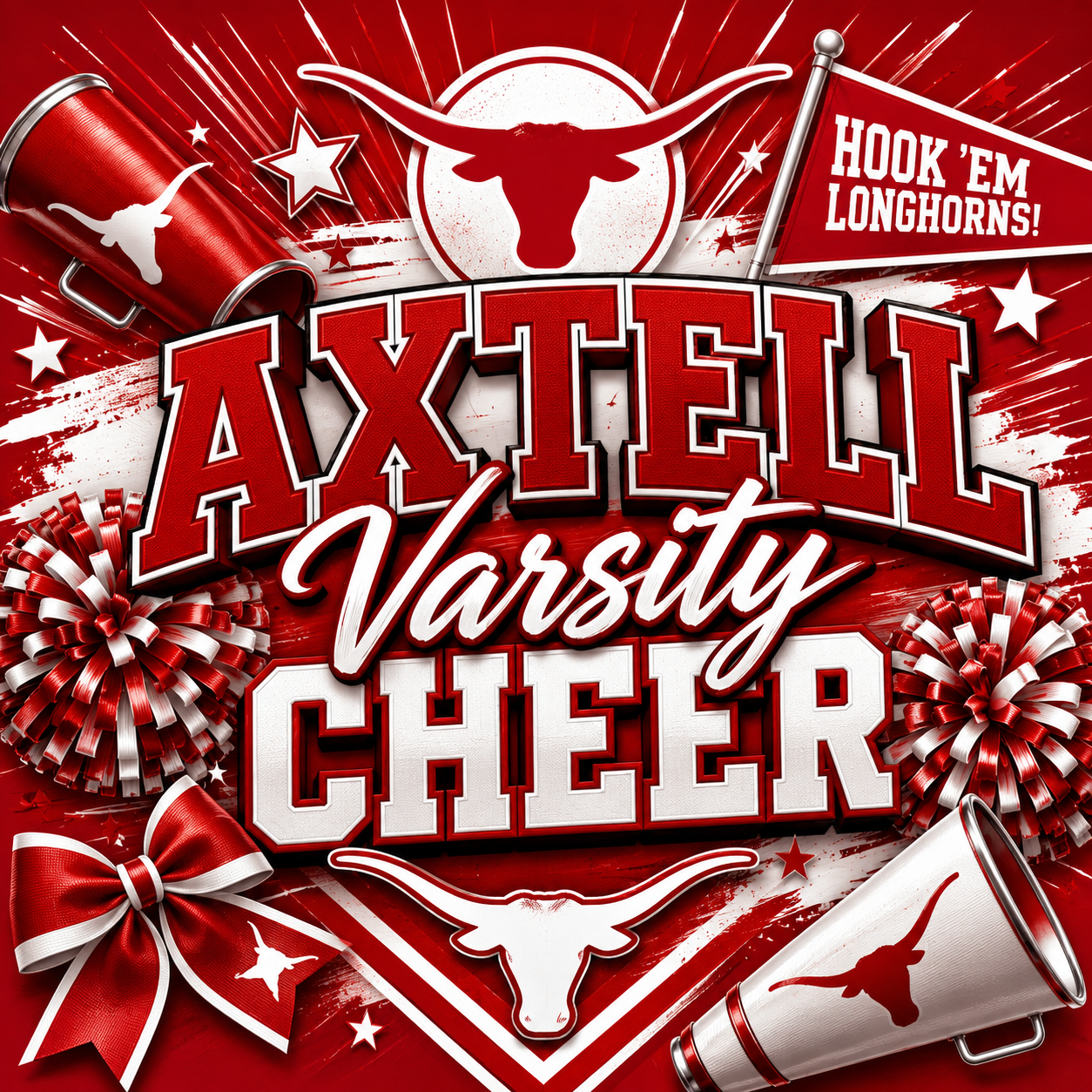 Axtell Varsity Cheer Portrait Day 2026