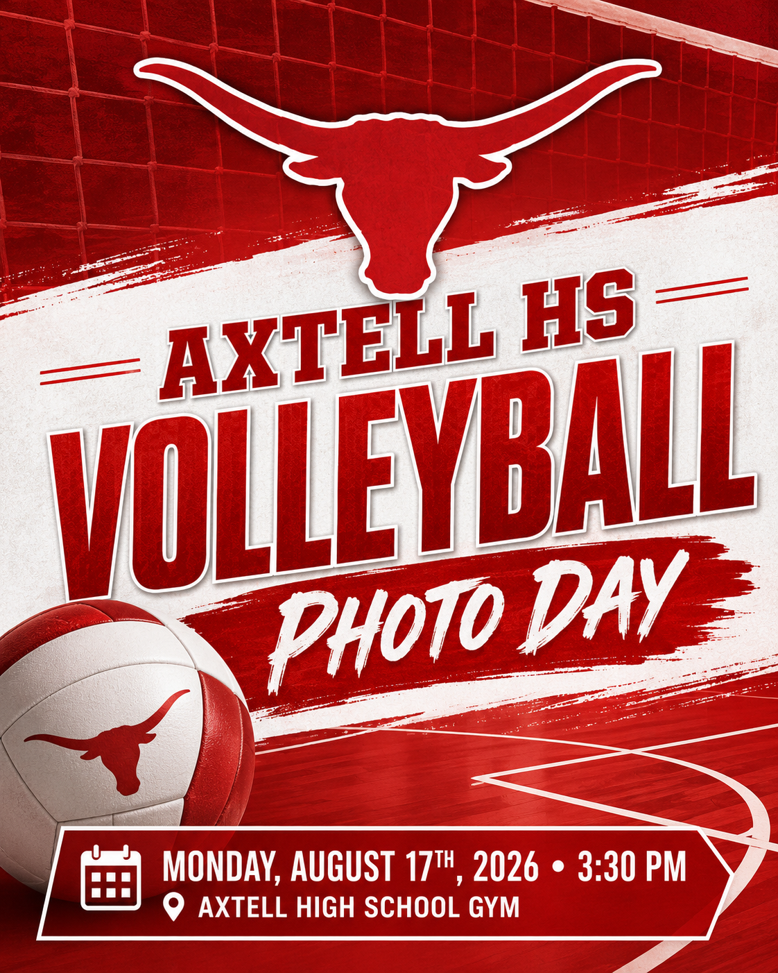 Axtell HS Volleyball Photo Day