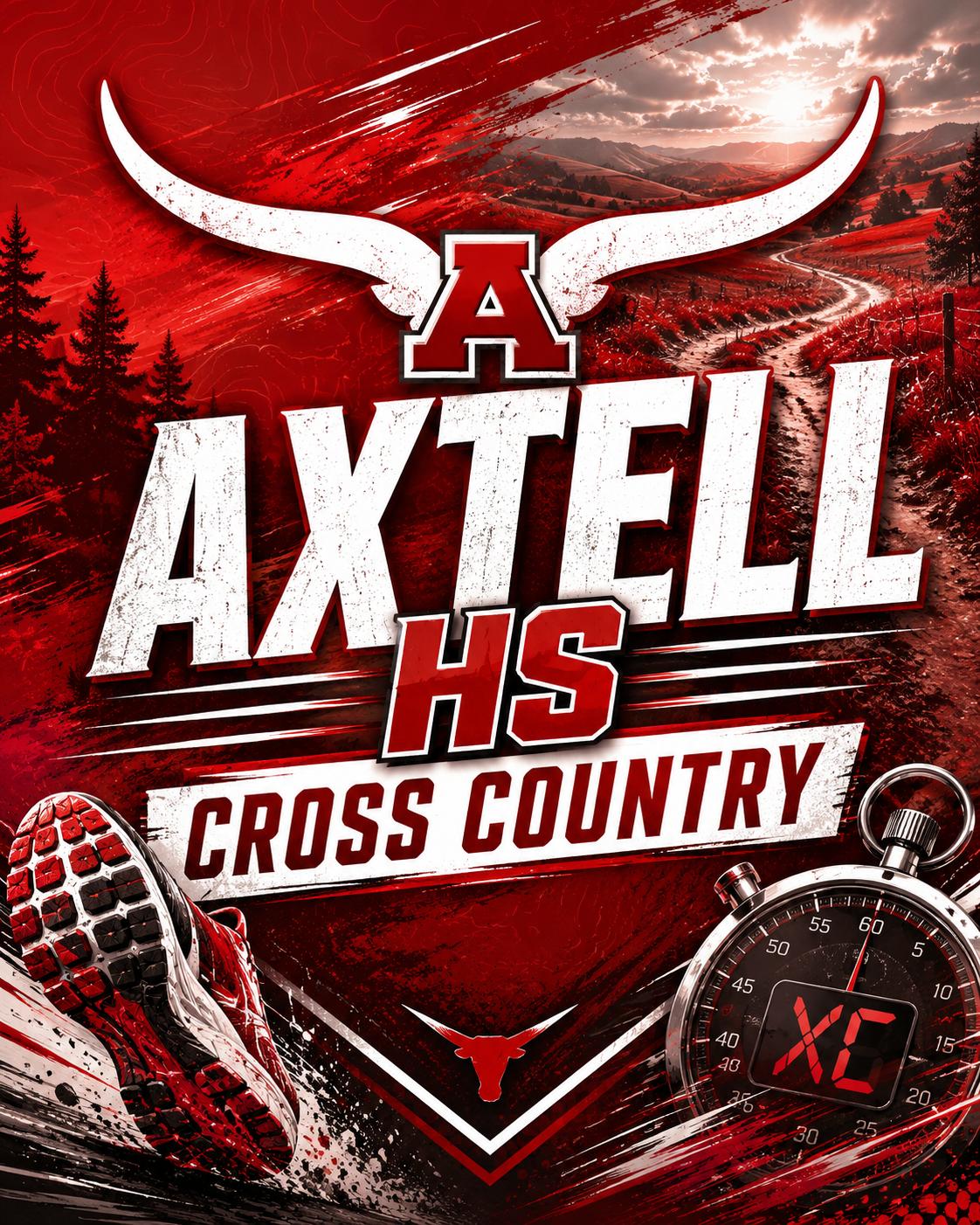 Axtell High School Cross Country Portrait Day (Copy)