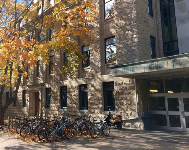 Once you get to Arch St., you should look for our building's main entrance, which looks like this: