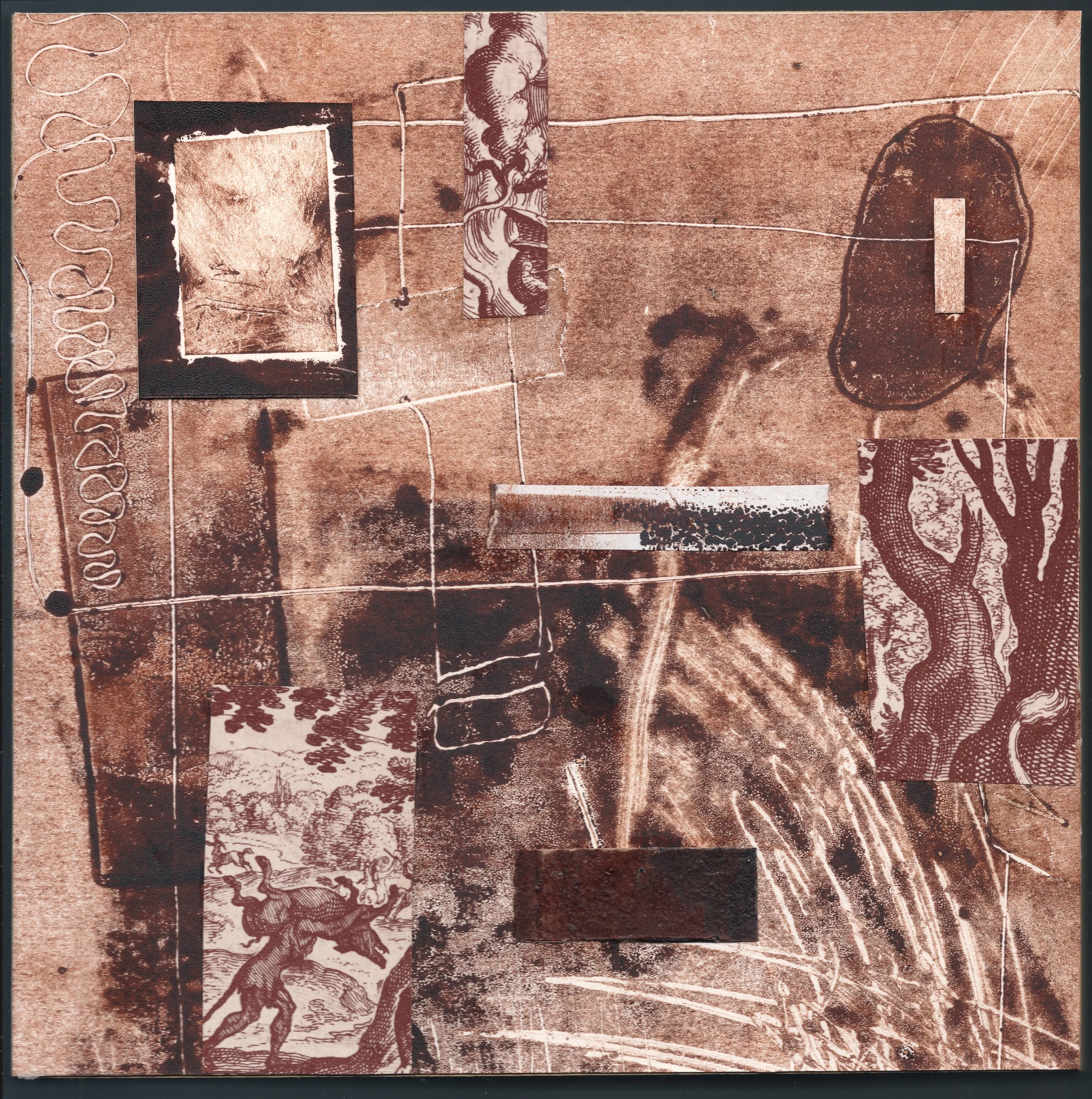  A mixed media collage by Clive Knights from 2014 