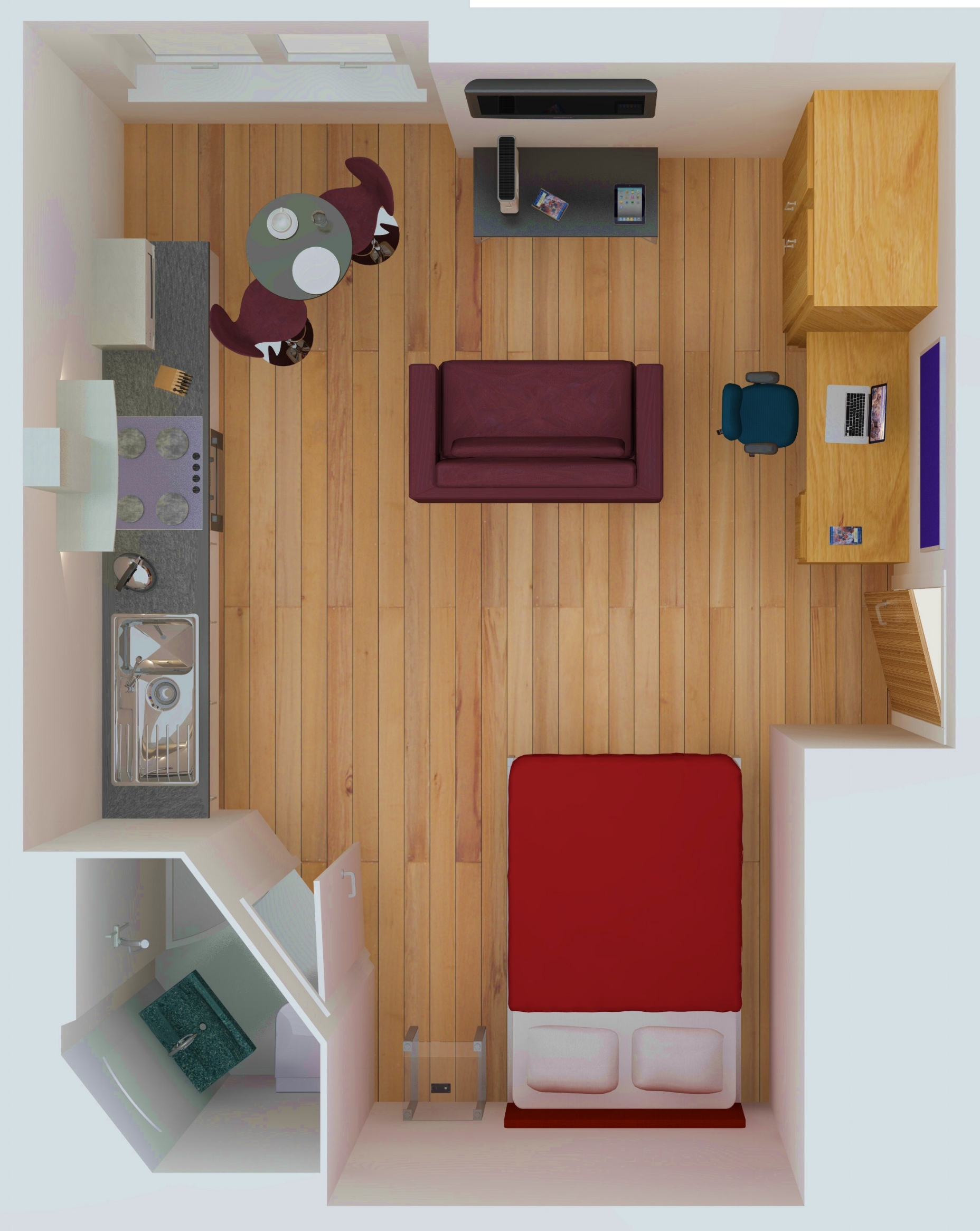 Student Studio Flats & Apartments Leicester Near DMU & University of