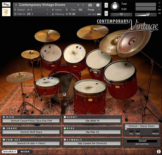 Gretsch Kit Drum Kit Page - 3D