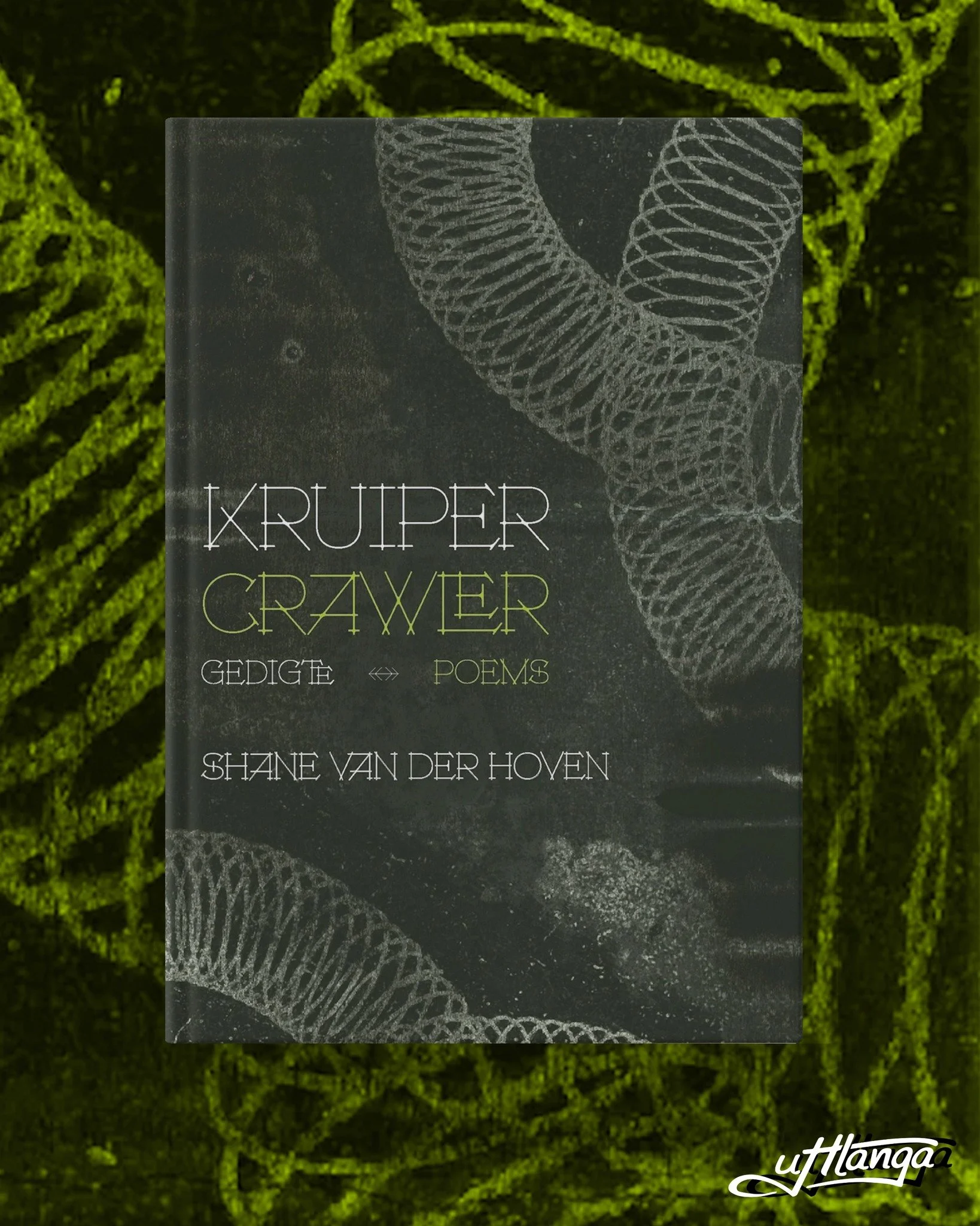 uHlanga is proud to present &lsquo;Kruiper-Crawler&rsquo;, the debut poetry collection from Shane van der Hoven 📗🪲

&ldquo;In this, their debut, @shanevdh explores both the sprawling Lowveld and the decaying South African city through the metaphor 
