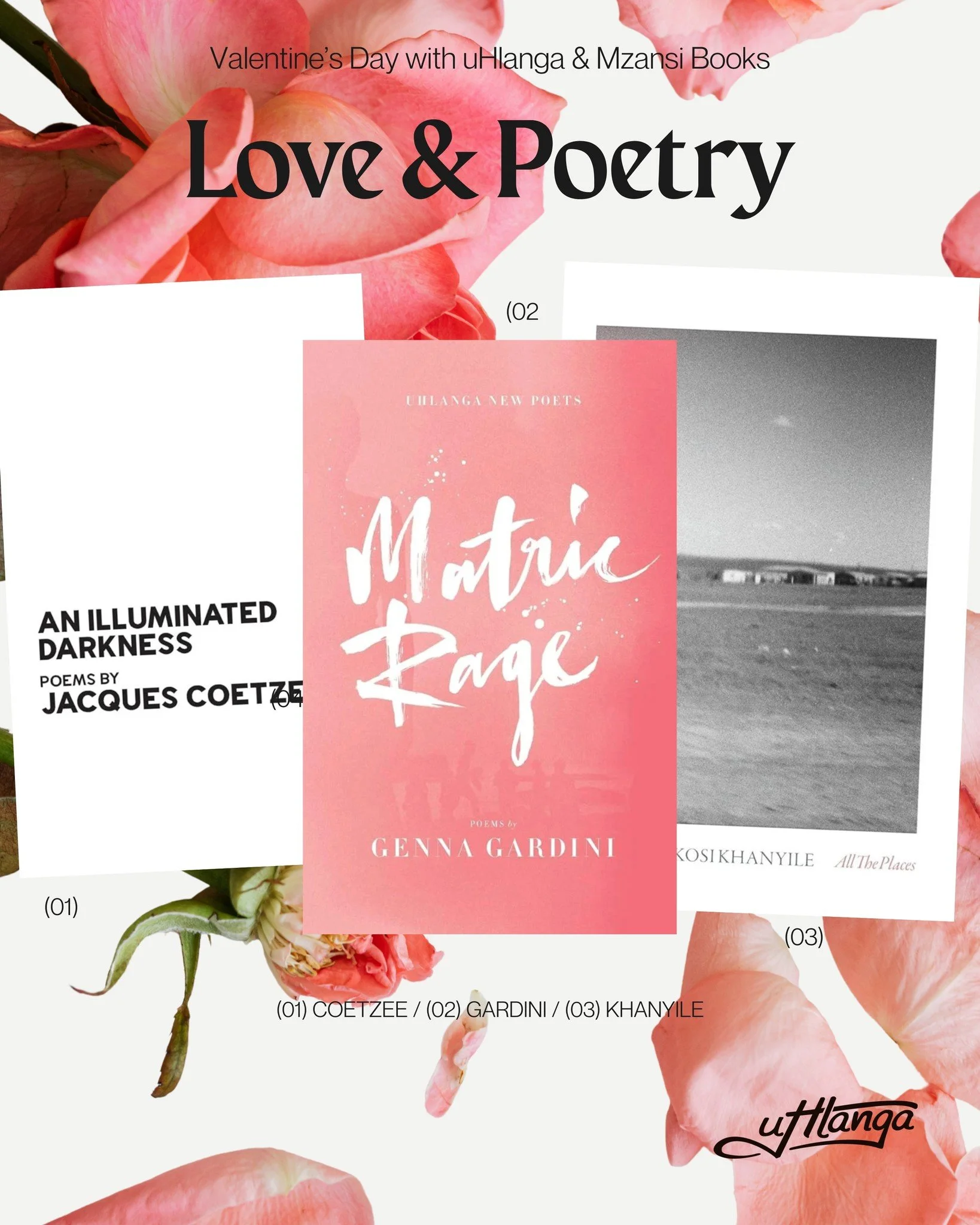 Forget &ldquo;roses are red&rdquo;, your love deserves real poetry!

🎁😘 Gift your Valentine, thanks to uHlanga &amp; Mzansi Books at our link in bio.

#uHlanga #MzansiBooks #IndependentPublisher #Bookstagram #BooksBooksBooks #ValentinesDay #valenti