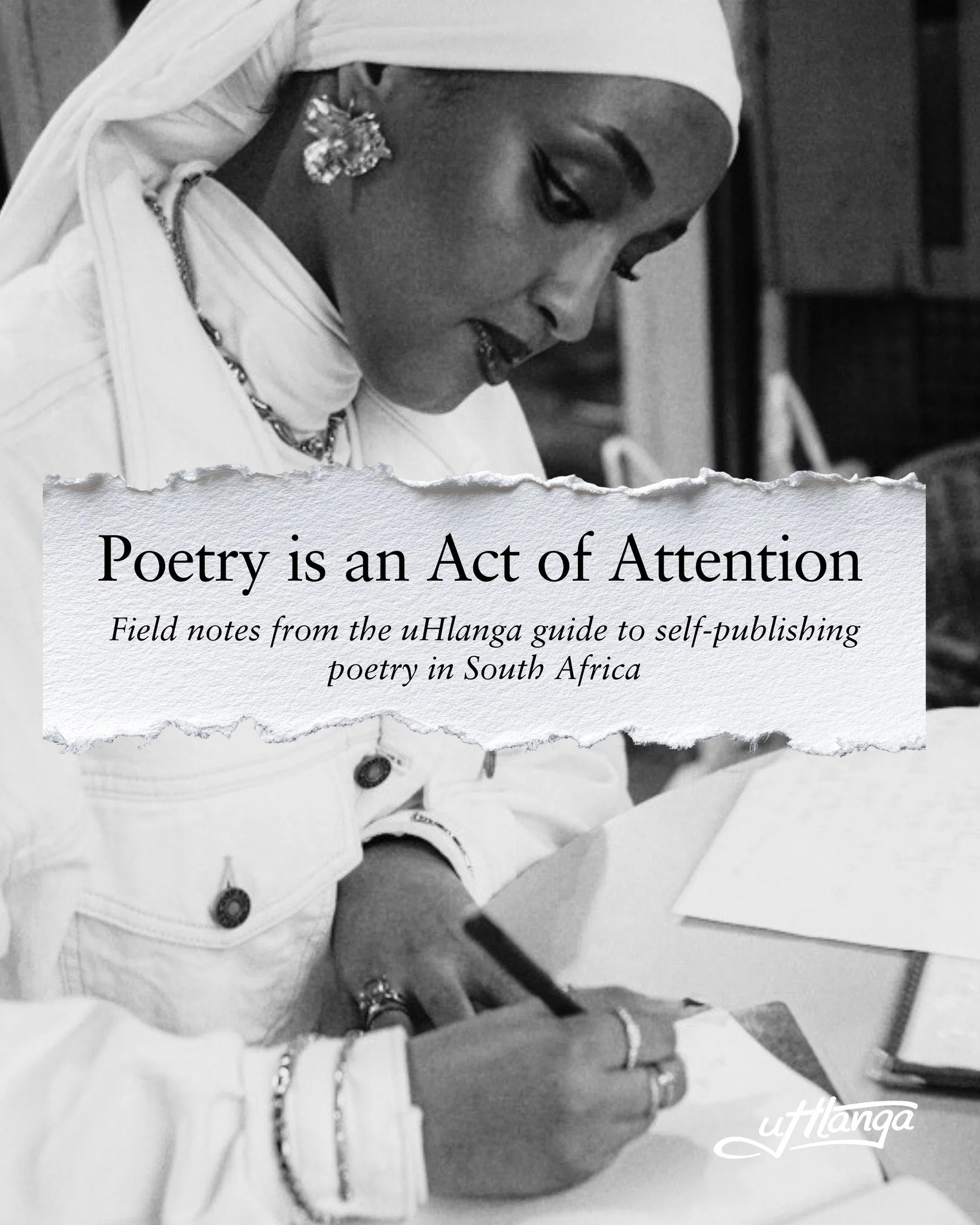 It&rsquo;s lovely to hold your own book in your hands. But make sure you&rsquo;re taking this important step for the sake of the work &ndash; your poems. Ensure, too, that you&rsquo;re willing to extend your own energy to the writers around you, for 