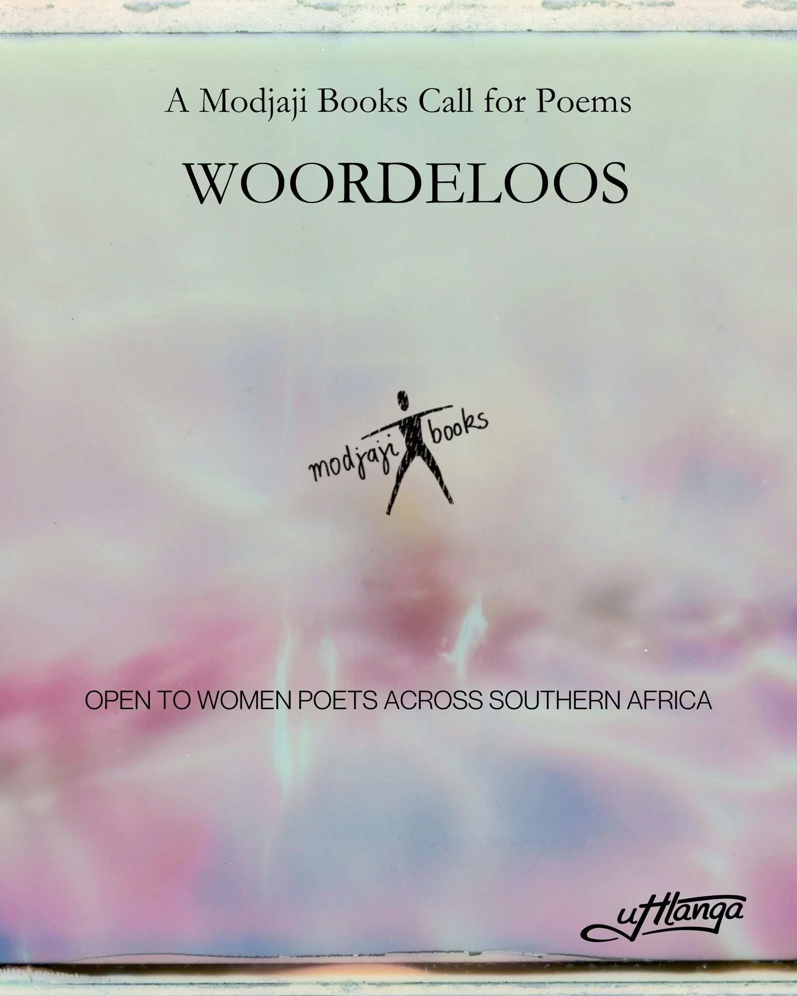 Modjaji Books turns 19 this year 🧁🕯️

The indie publishing darling, which, founded and run by Colleen Higgs, has done so much for poetry in southern Africa, is calling for poems!

〰️ &lsquo;Woordeloos&rsquo;, a new anthology of poetry 
〰️ Open to w