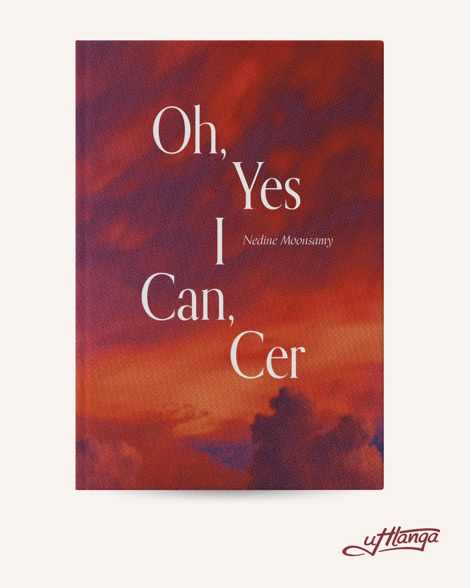 New from uHlanga: &lsquo;Oh, Yes I Can, Cer&rsquo;, the debut poetry collection by  @nedinemoonsamy 🎉

Coming in September, this brave, brilliant collection turns to the disorienting language of cancer: diagnosis, treatment, chemo brain and chronic 