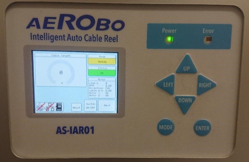 Back panel of automatic take-up machine "Aero Boriel" (AS-IAR01)