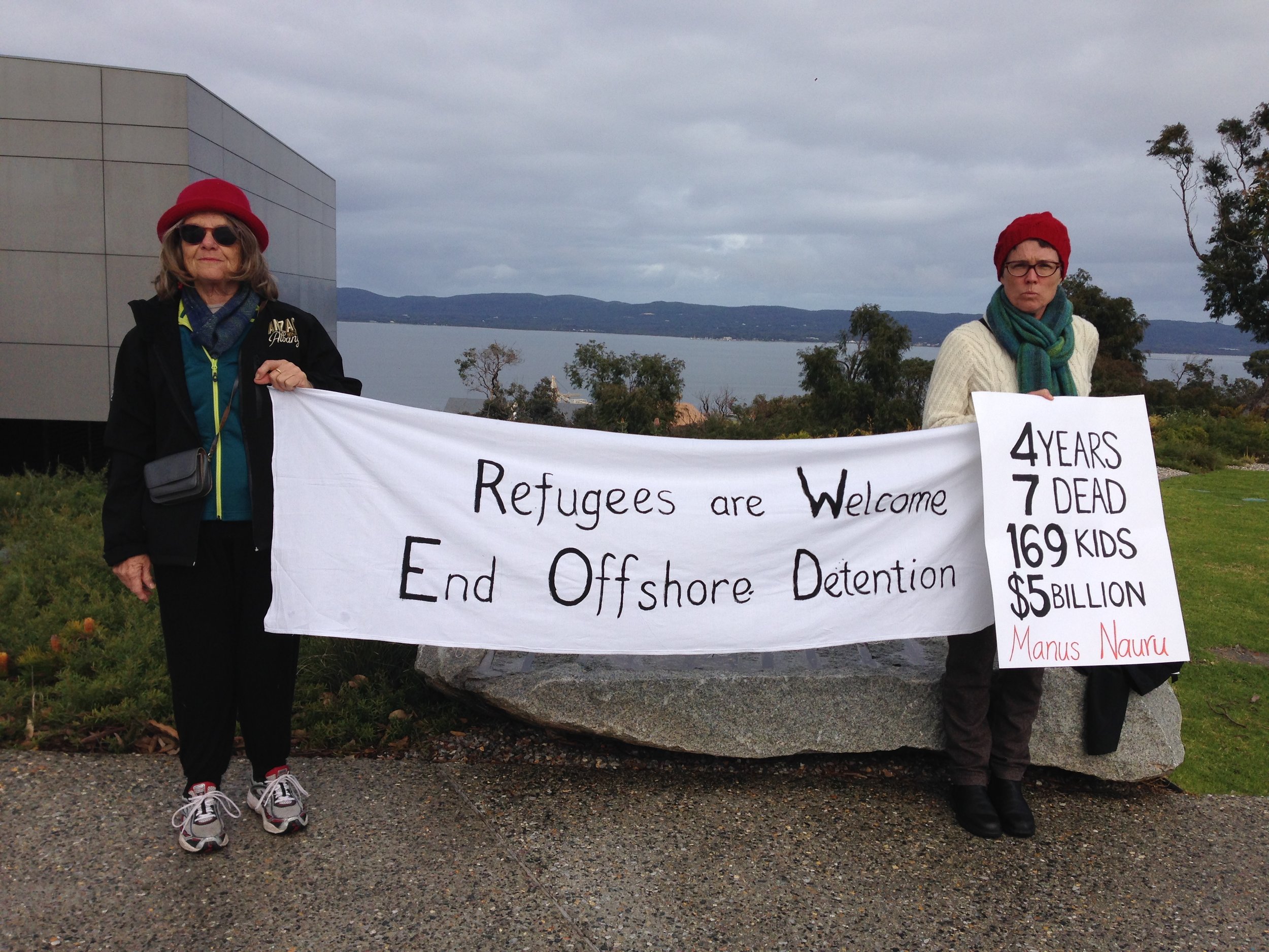 Lest We Forget. Manus. Nauru.