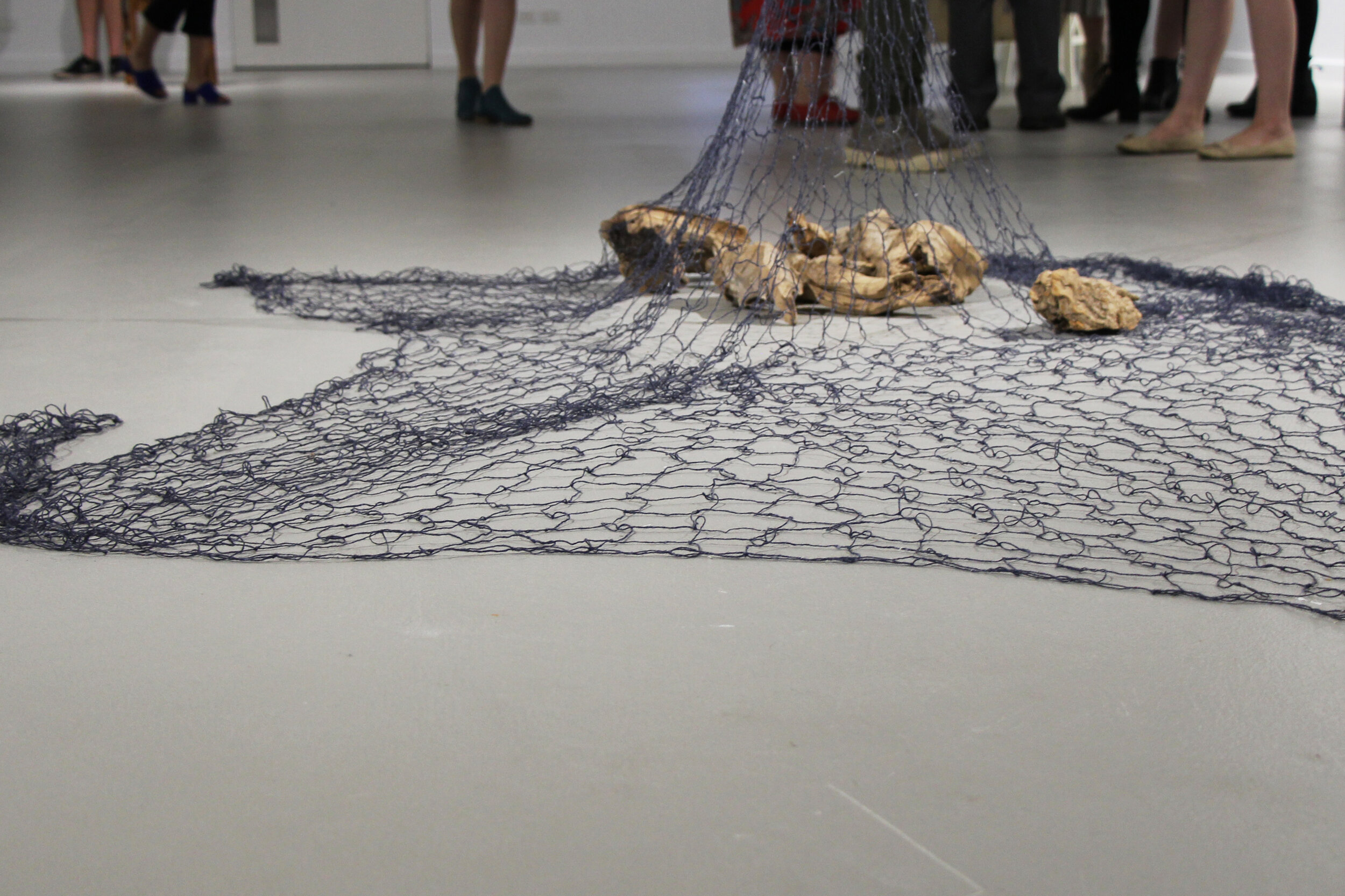 Fragmented Memories opening at Spectrum Project Space, ECU