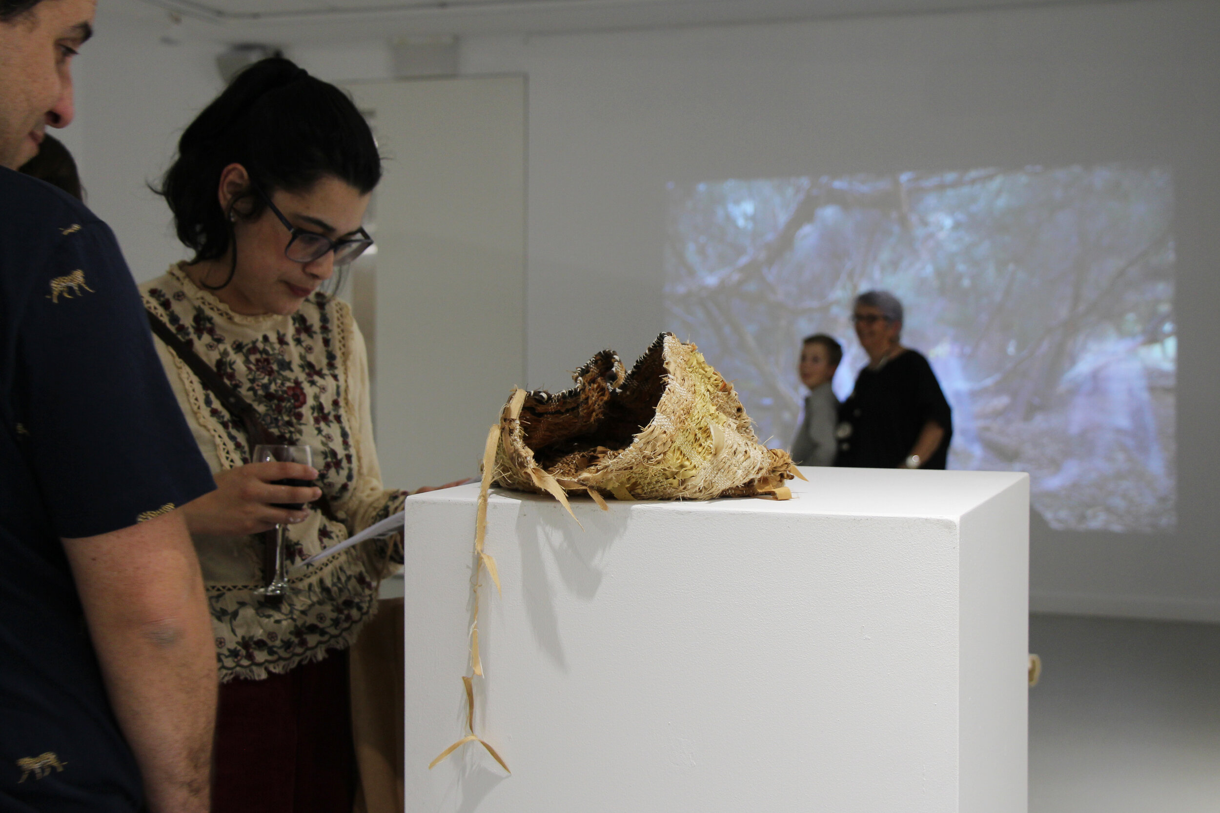 Fragmented Memories opening at Spectrum Project Space, ECU