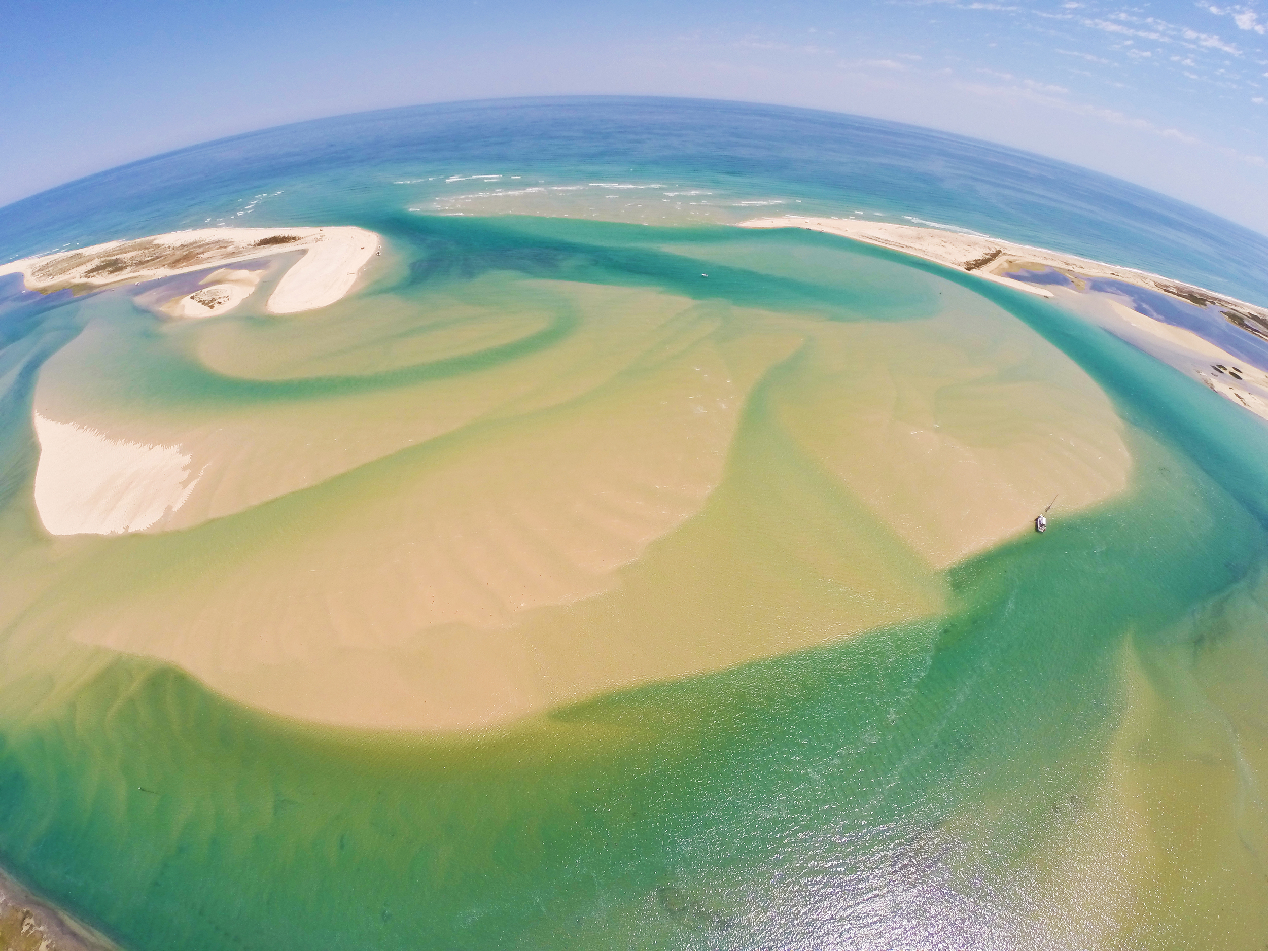 Aerial View from Fuseta Lagoon